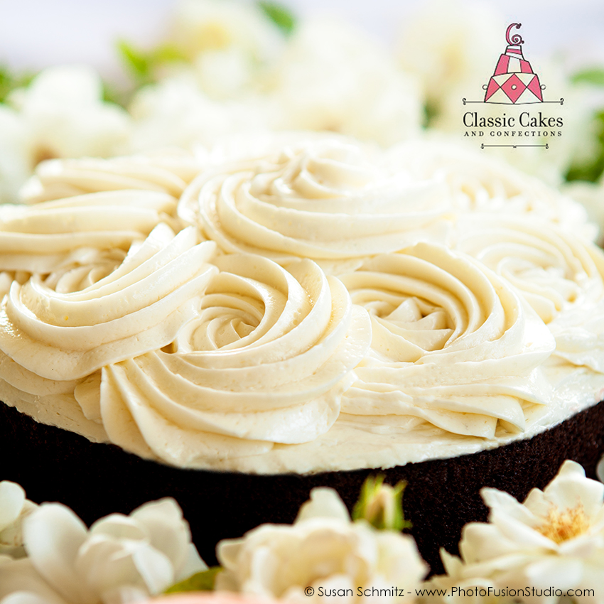 Rosette Cake by Classic Cakes and Confections